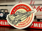 California Speed Shop Sticker